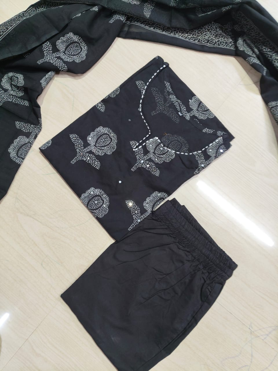 Budgeted Cotton 3 Piece Set - BC57