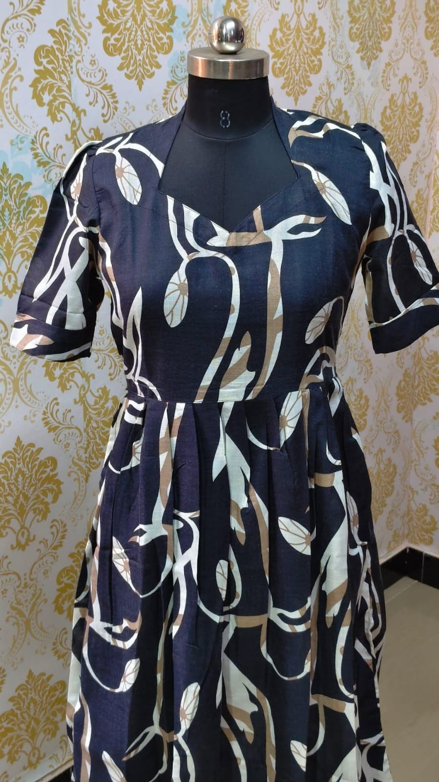 Cotton Floral  Maxi CFF159