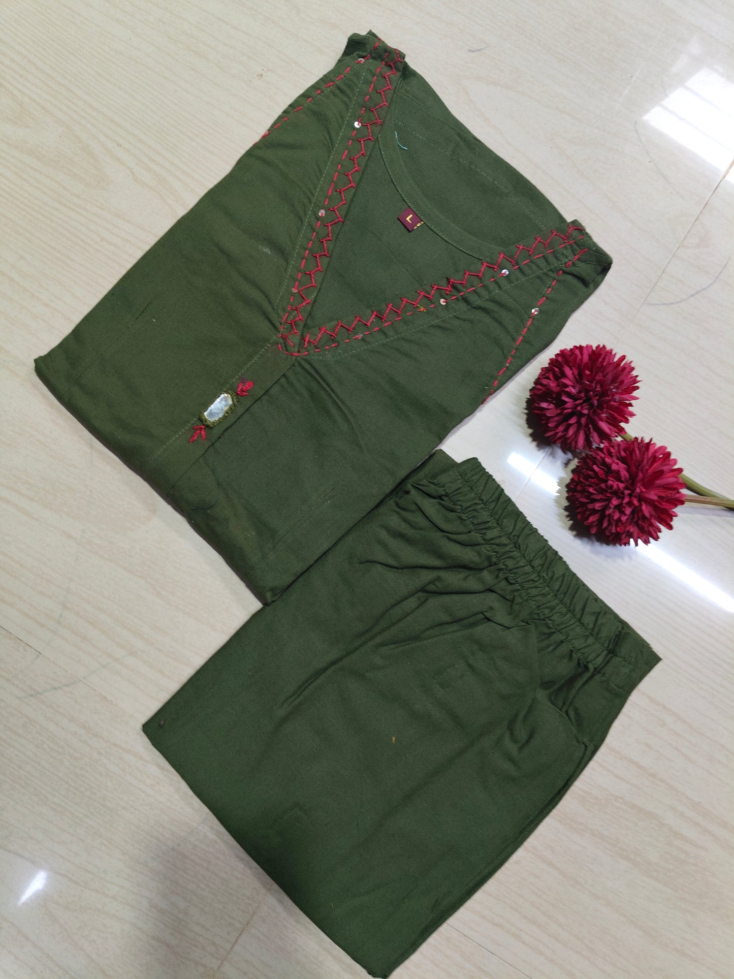 Cotton Co-ord Sets ( Sleeveless )  NSC05