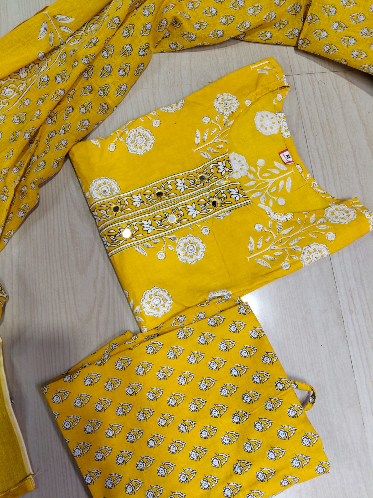 Budgeted Cotton 3 Piece Set - BC105