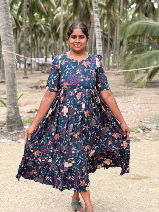 Premium Rayon Feeding Frock  IFF42