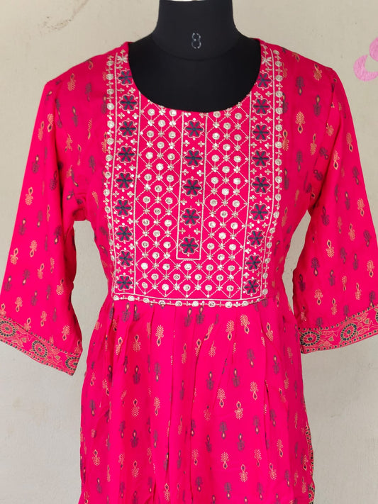Anarkali Frock  AF62