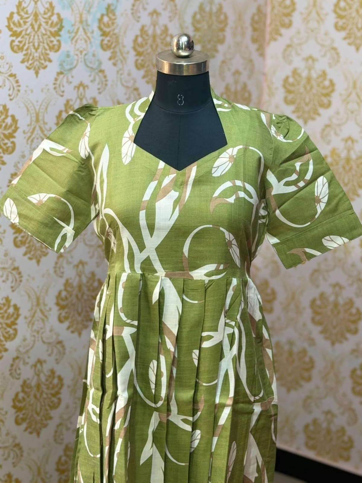 Cotton Floral  Maxi CFF162