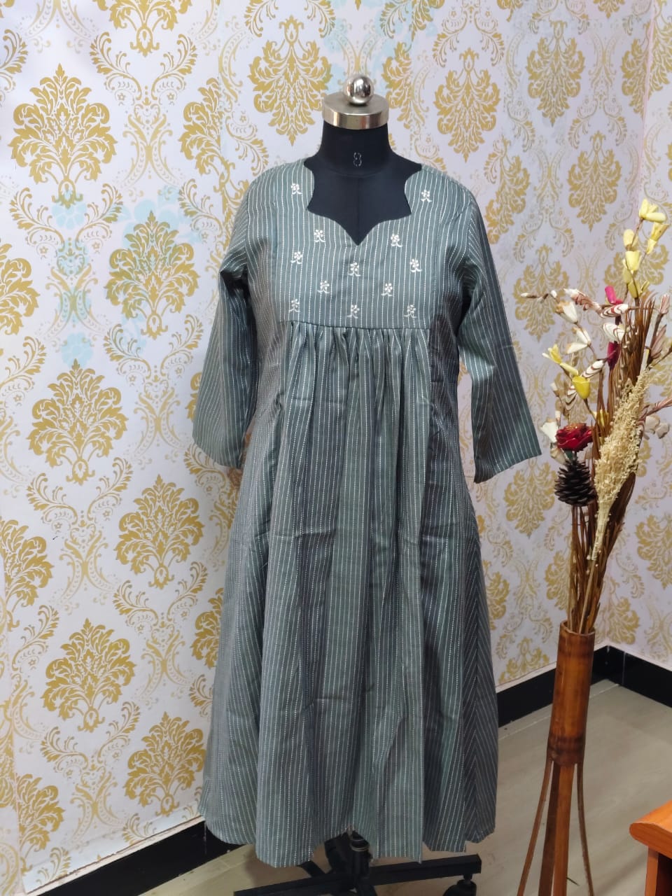 Cotton Feeding Frock  IFF64