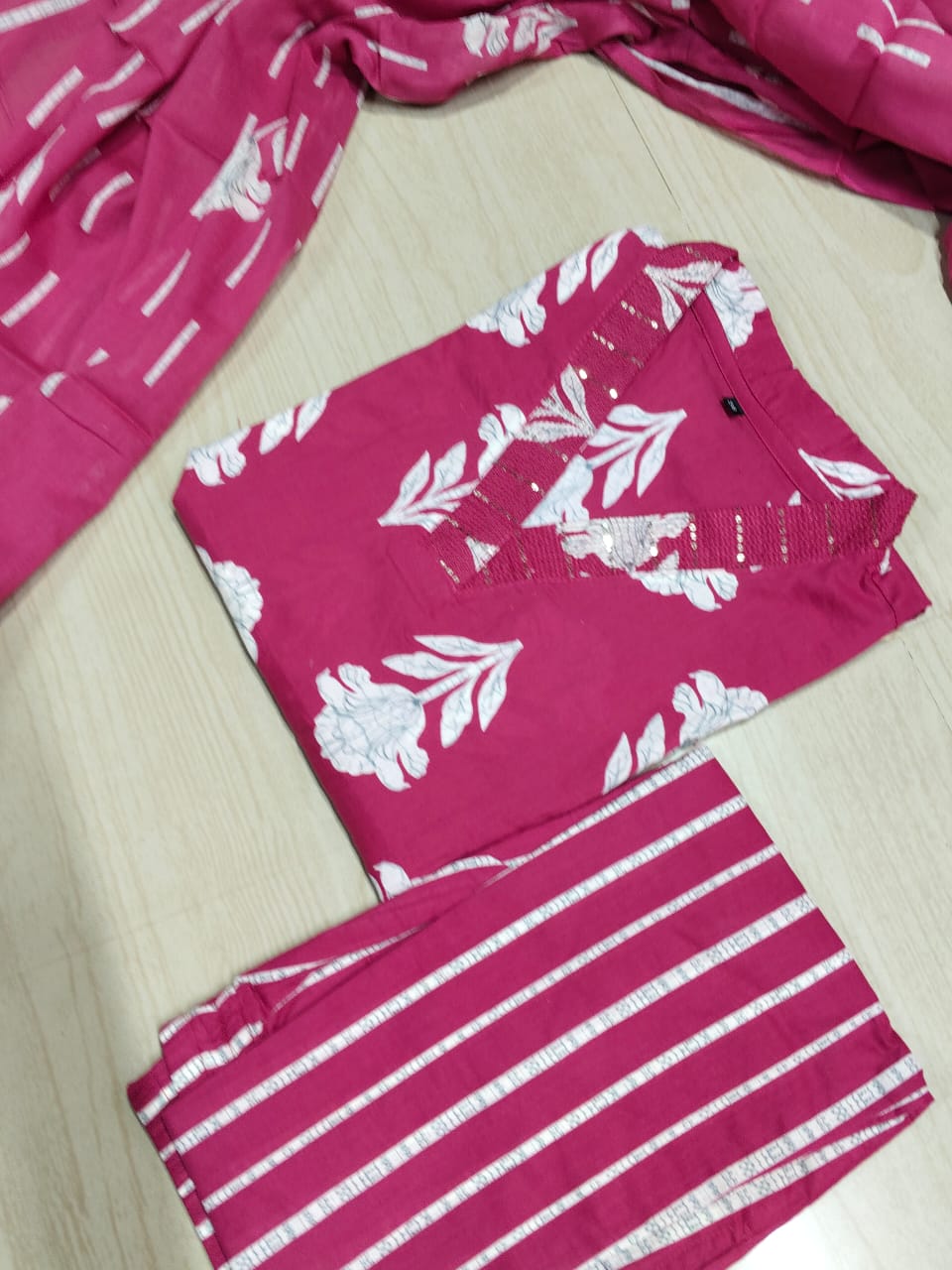Budgeted Cotton 3 Piece Set - BC65