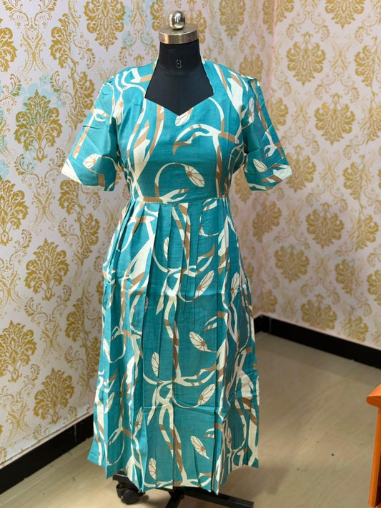 Cotton Floral  Maxi CFF166