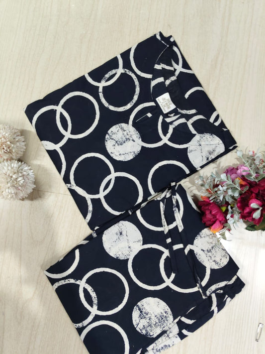 Cotton Co-ord Sets ( night suits )  NSC66