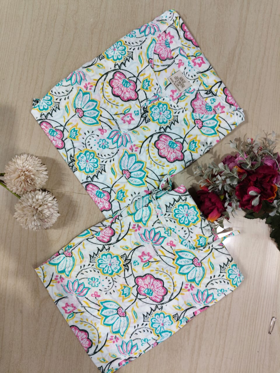 Cotton Co-ord Sets ( night suits )  NSC68