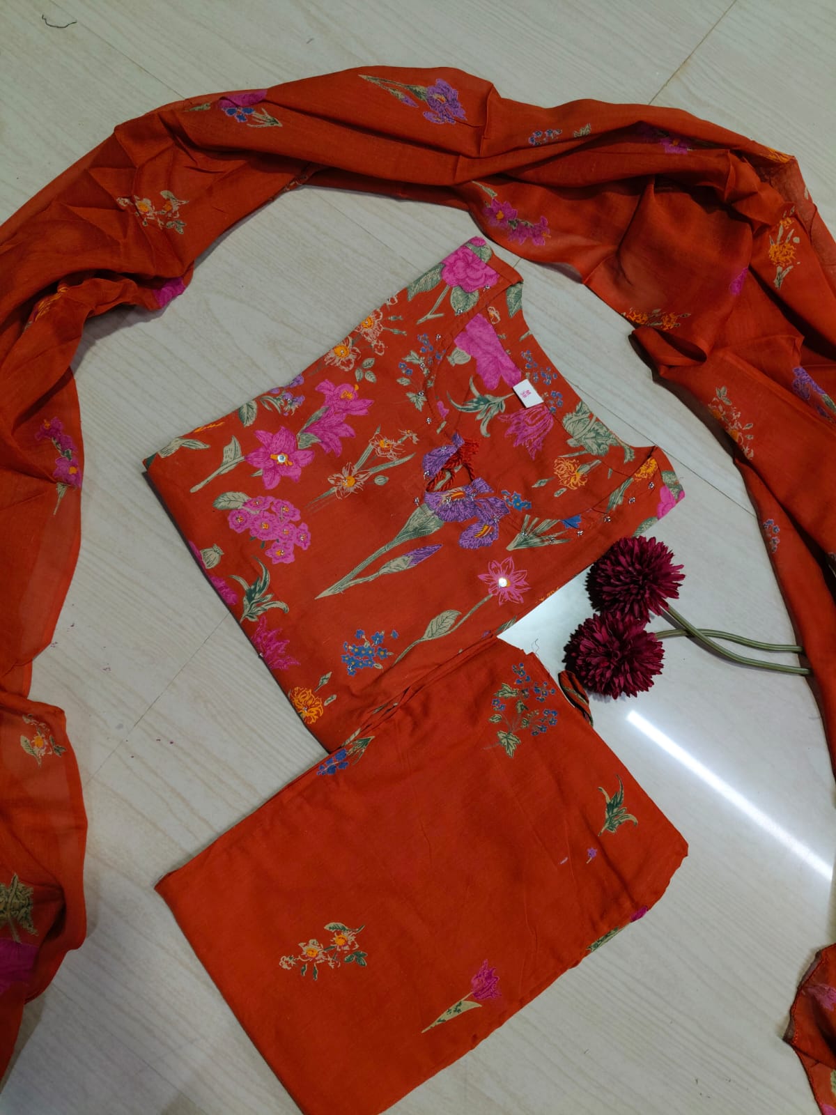 Budgeted Cotton 3 Piece Set - BC68