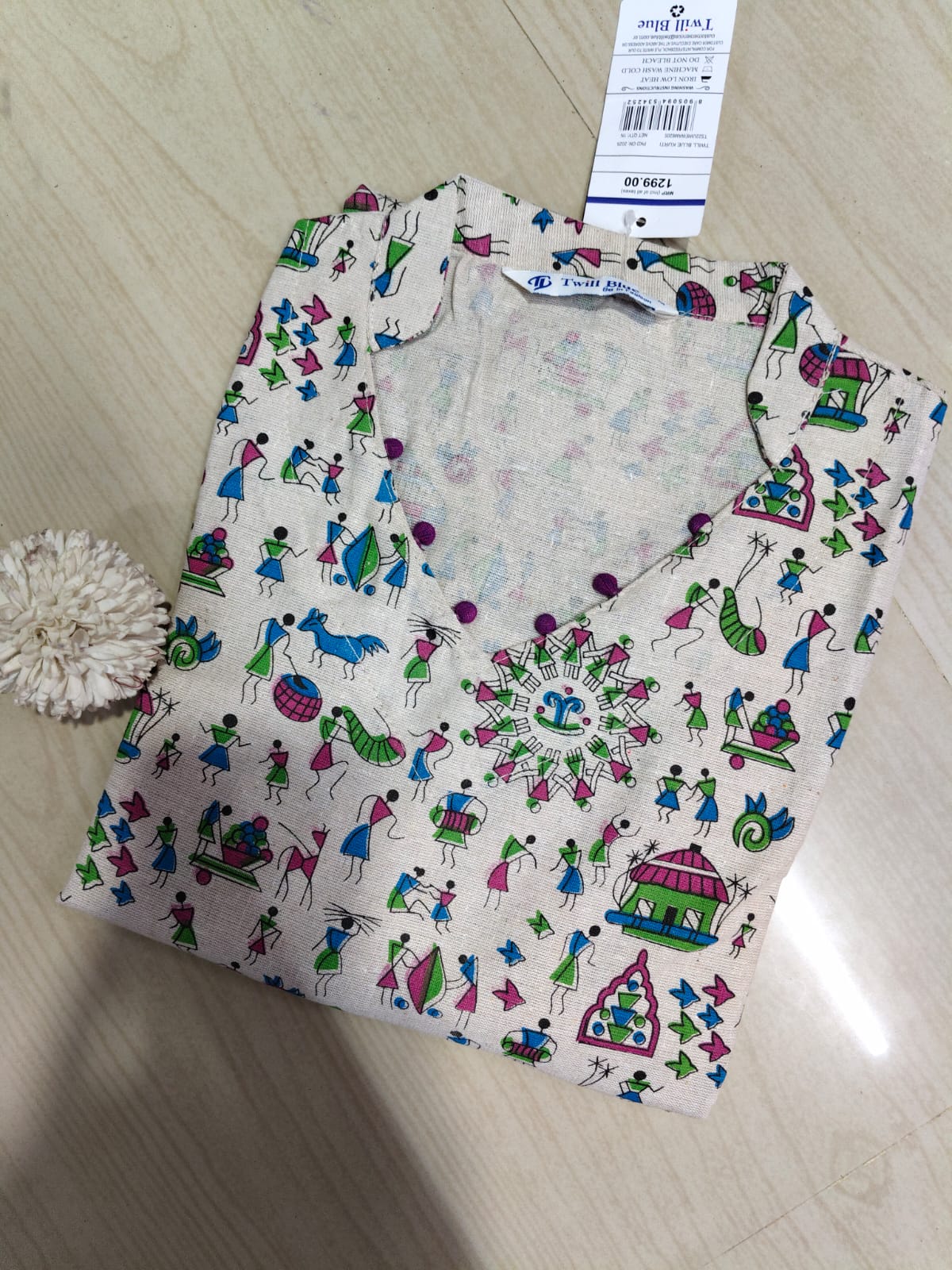 Kalamkari Kurtis KK68
