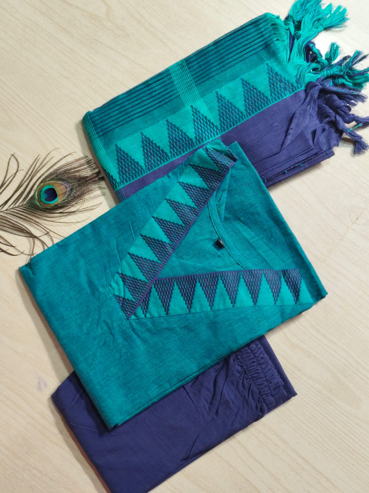 Petals Dupatta Sets  FDS169