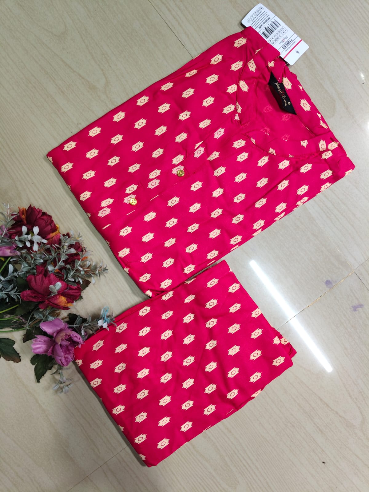 Cotton Capsule Kurti - PK206