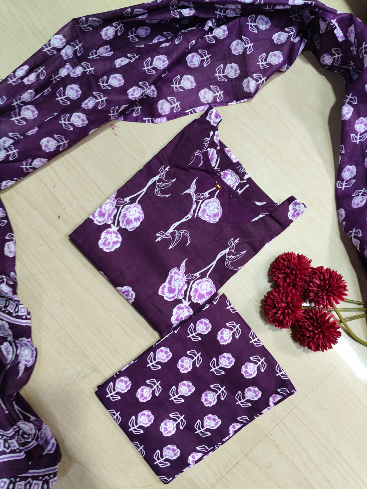 Petals Dupatta Sets  FDS06