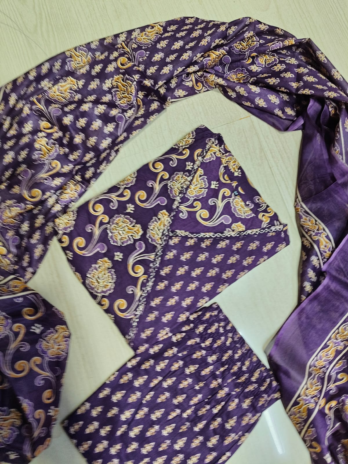 Cotton Floral Anarkali - CA70