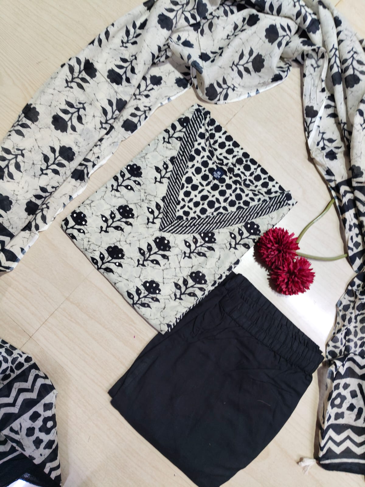 Budgeted Cotton 3 Piece Set - BC70