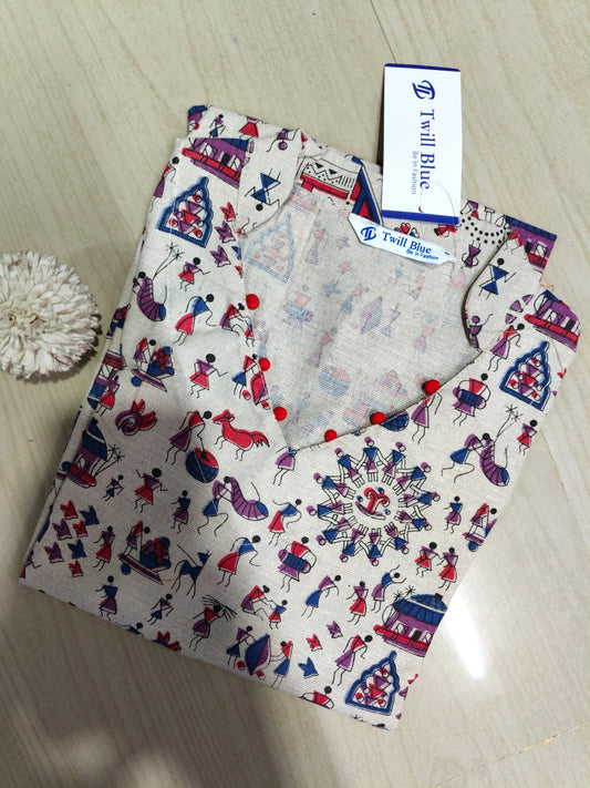 Kalamkari Kurtis KK70