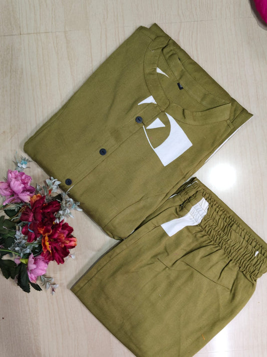 A-Line Cotton Kurti  AL262