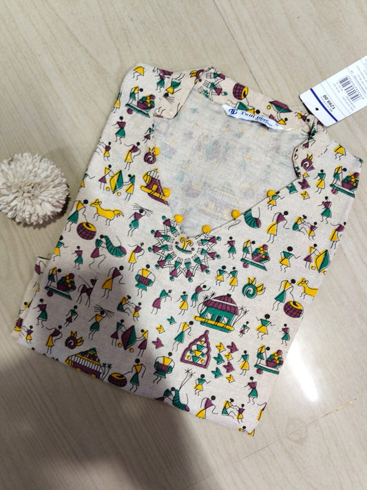Kalamkari Kurtis KK72