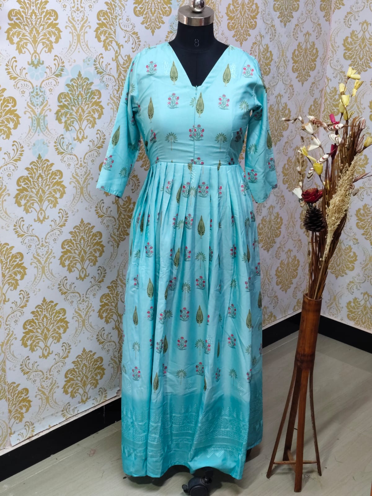Muslin Feeding Frock  IFF79