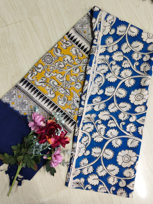 Kalamkari Pure Cotton Duppatas KCD07