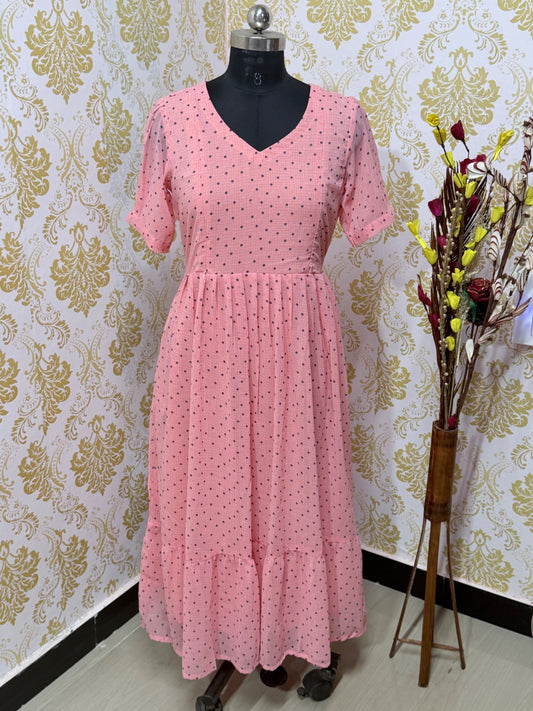 Georgette Feeding Frock GEF07