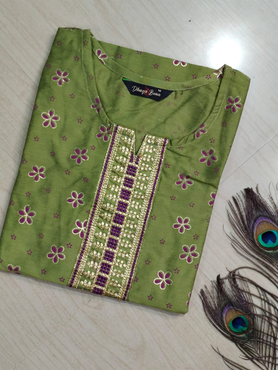 Embroidery Kurtis KN80