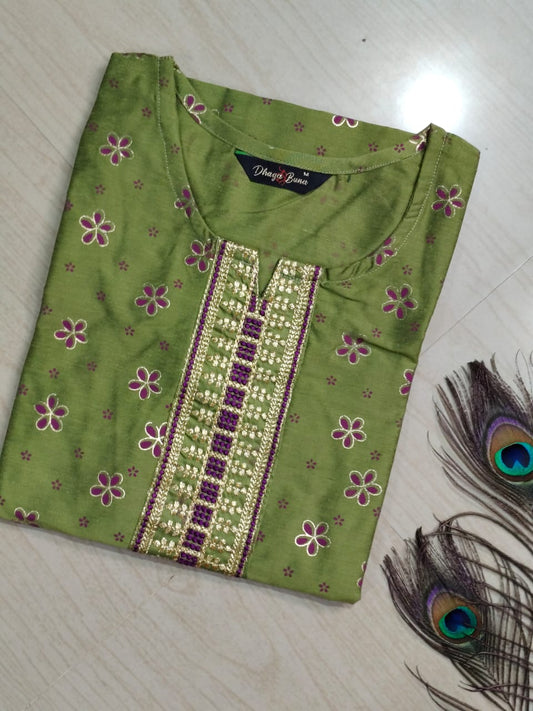 Embroidery Kurtis KN80