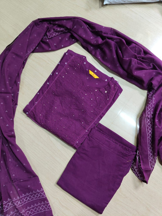 Budgeted Cotton 3 Piece Set - BC81