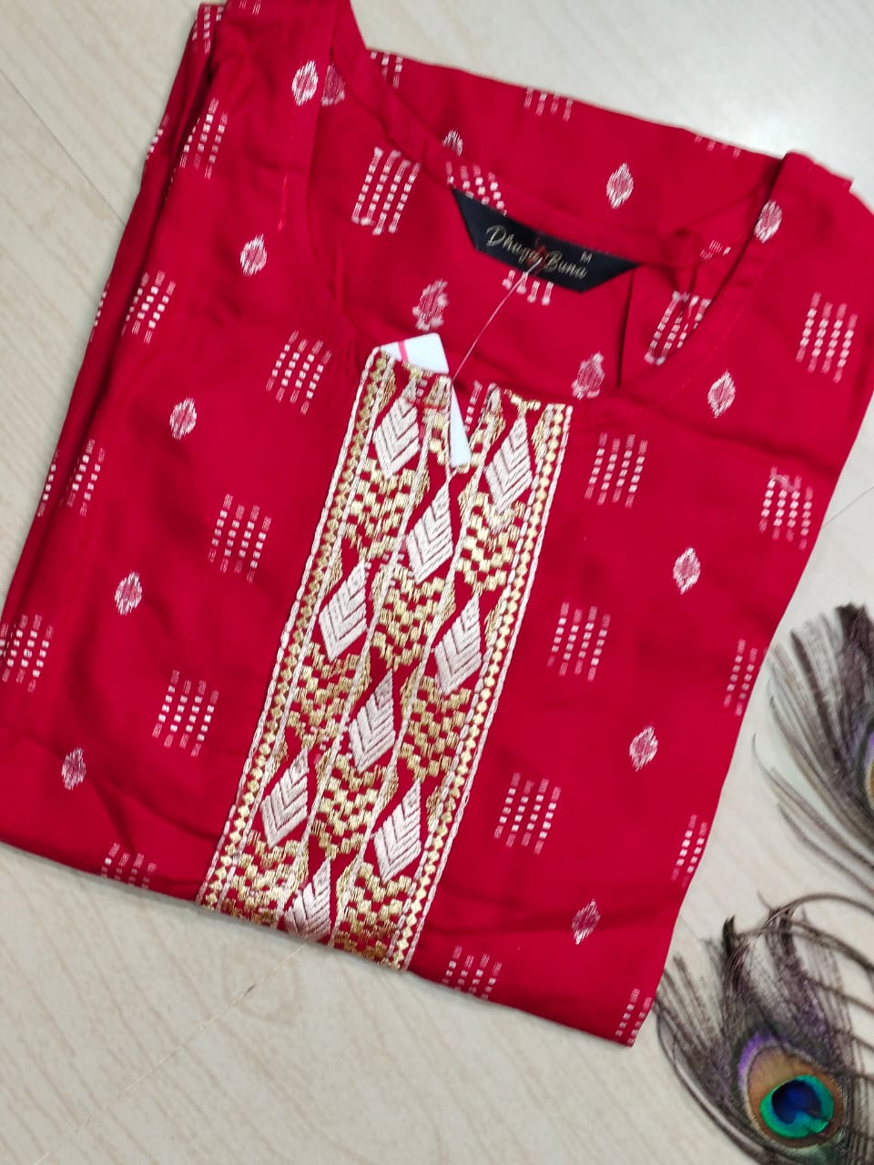Embroidery Kurtis KN82