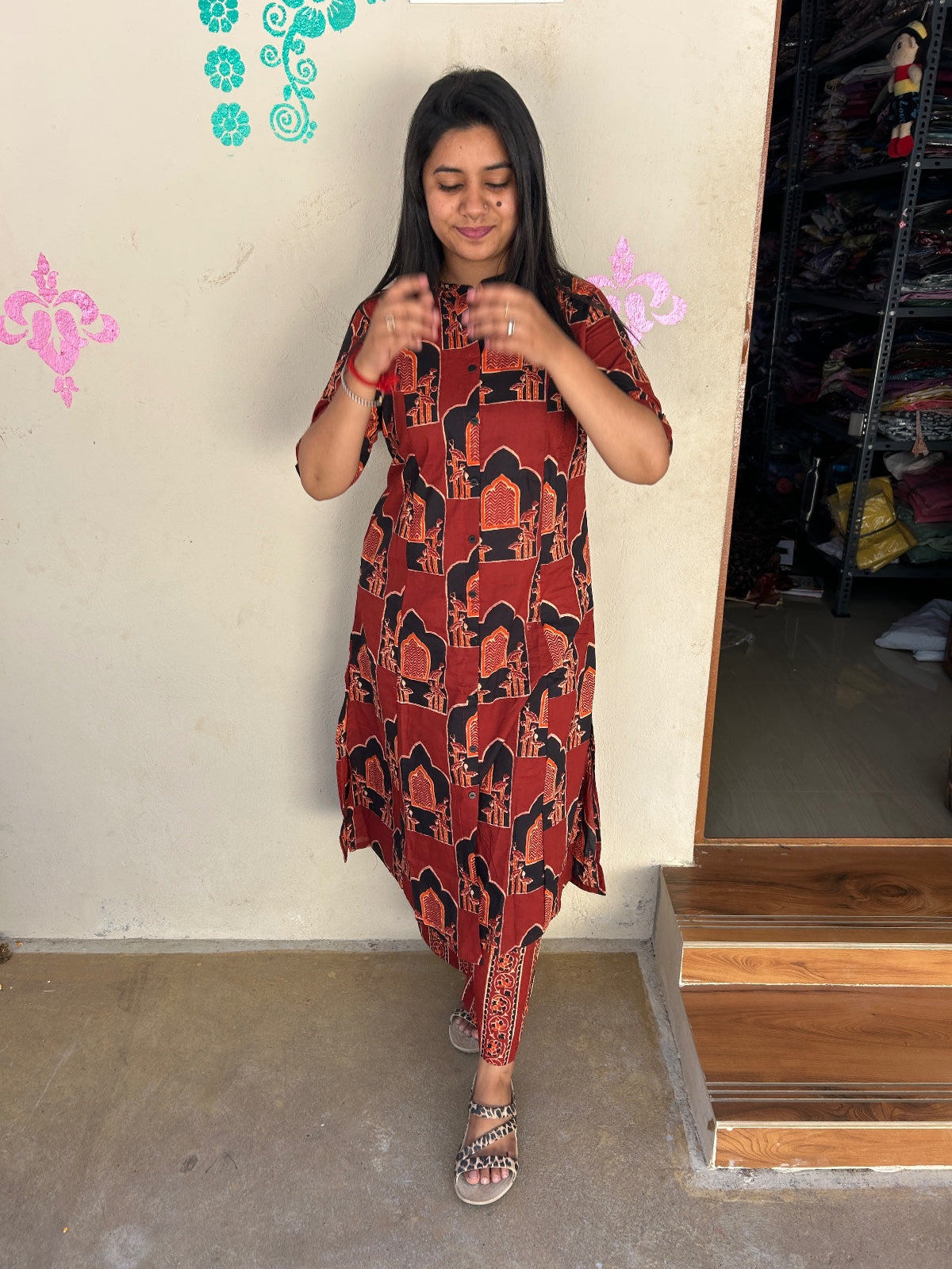 A-Line Cotton Kurti  AL83