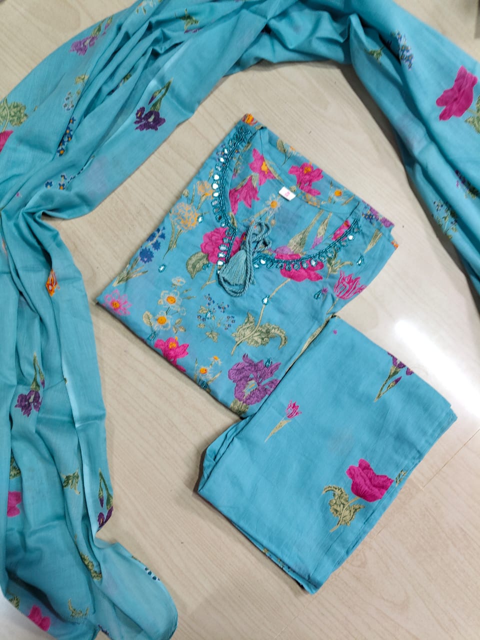 Budgeted Cotton 3 Piece Set - BC84