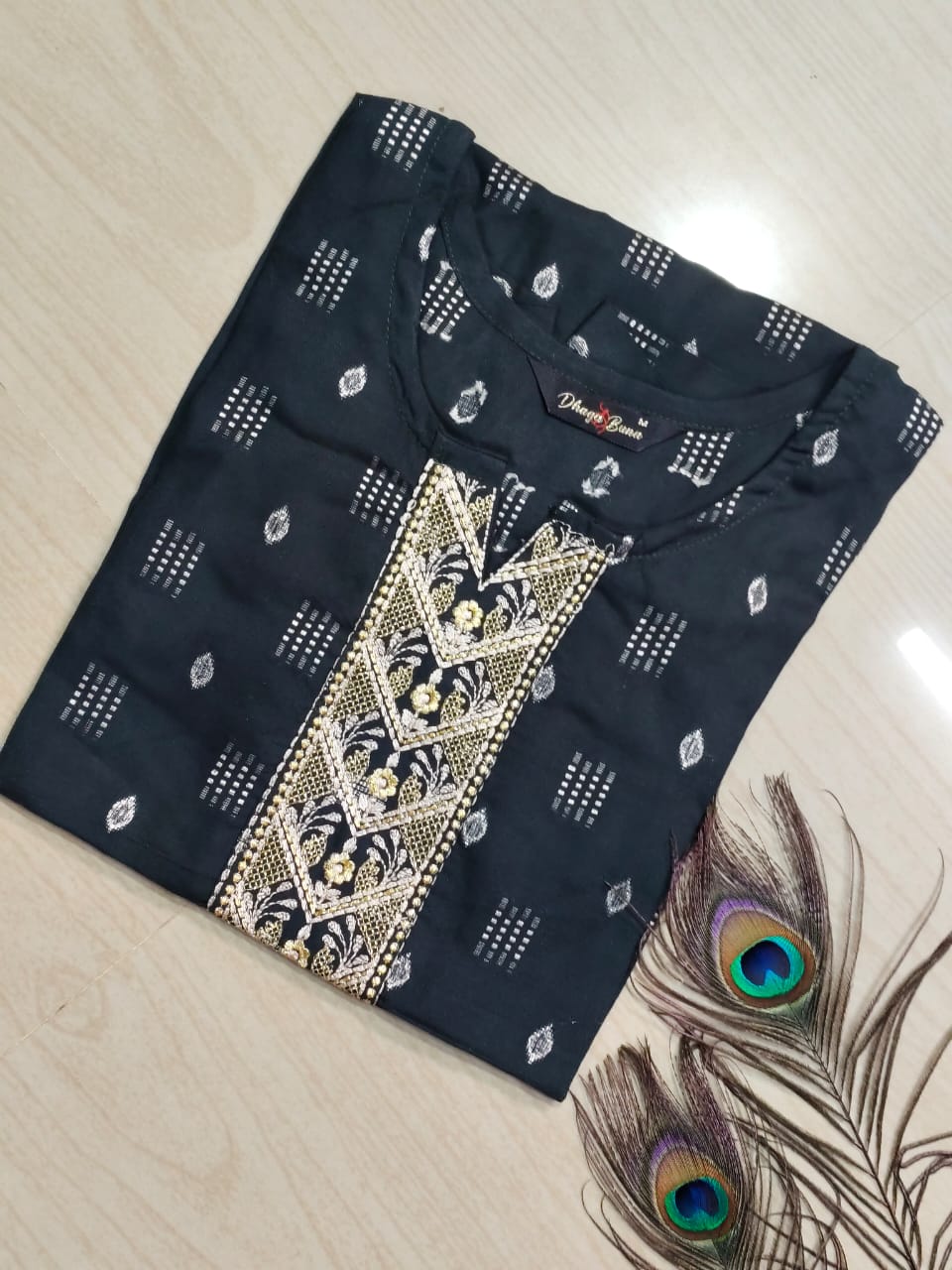 Embroidery Kurtis KN88