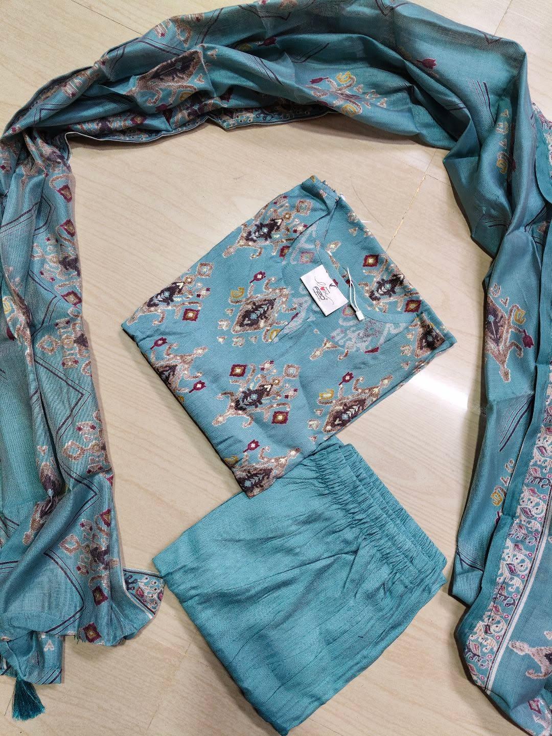 Premium Shiny Vetican Silk Kurti  SVK08
