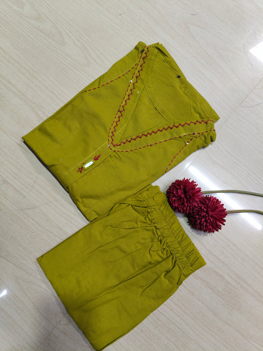 Cotton Co-ord Sets ( Sleeveless )  NSC08