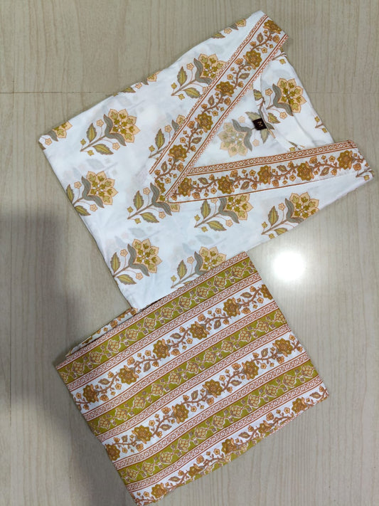 V neck Kurthi with Pant  ALN90