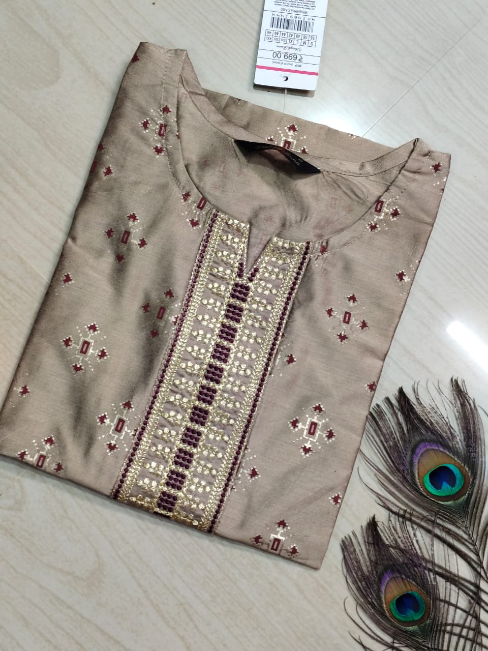 Embroidery Kurtis KN90