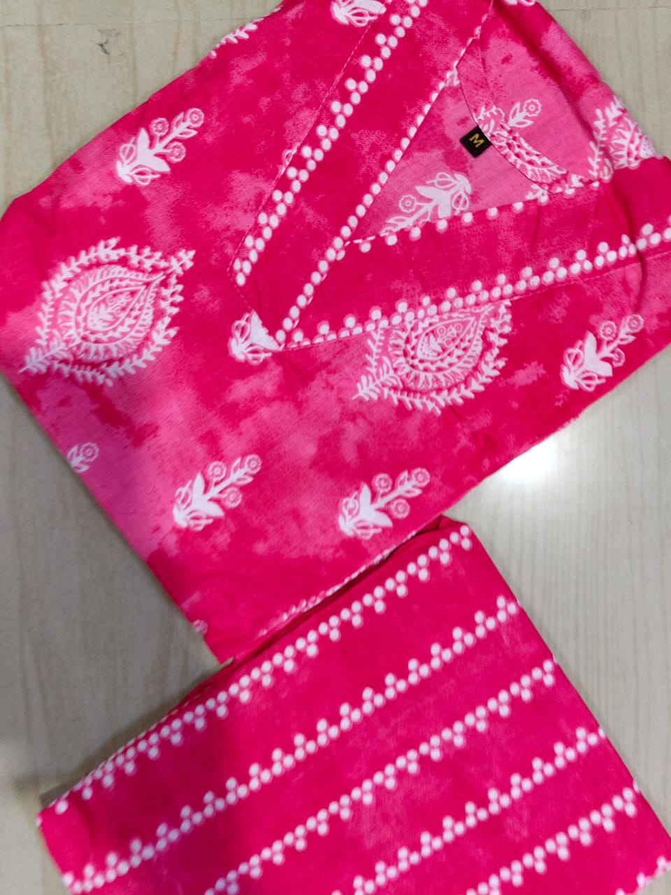 V neck Kurthi with Pant  ALN92