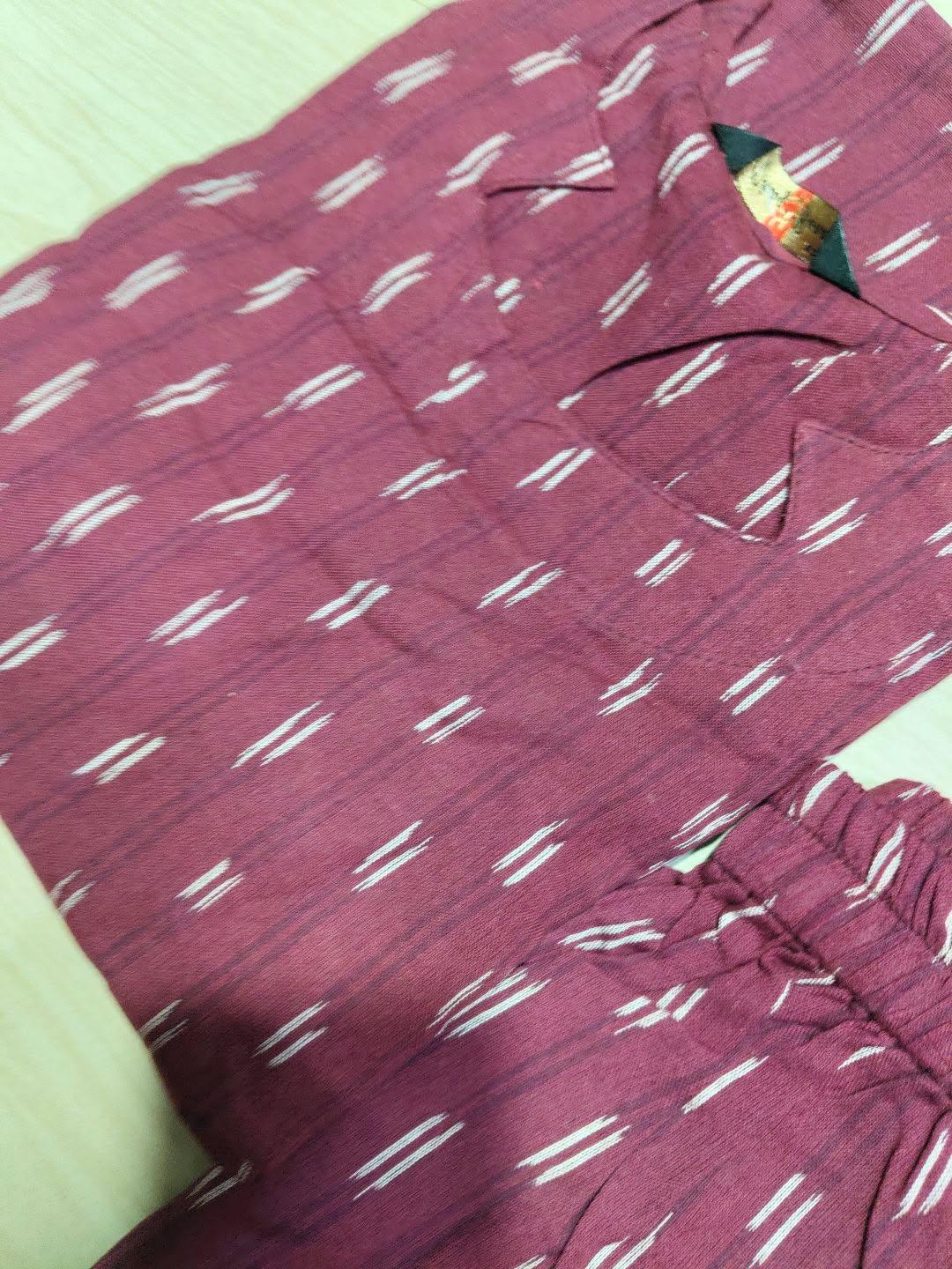 Ikkat Kurti With Phant  CKP09