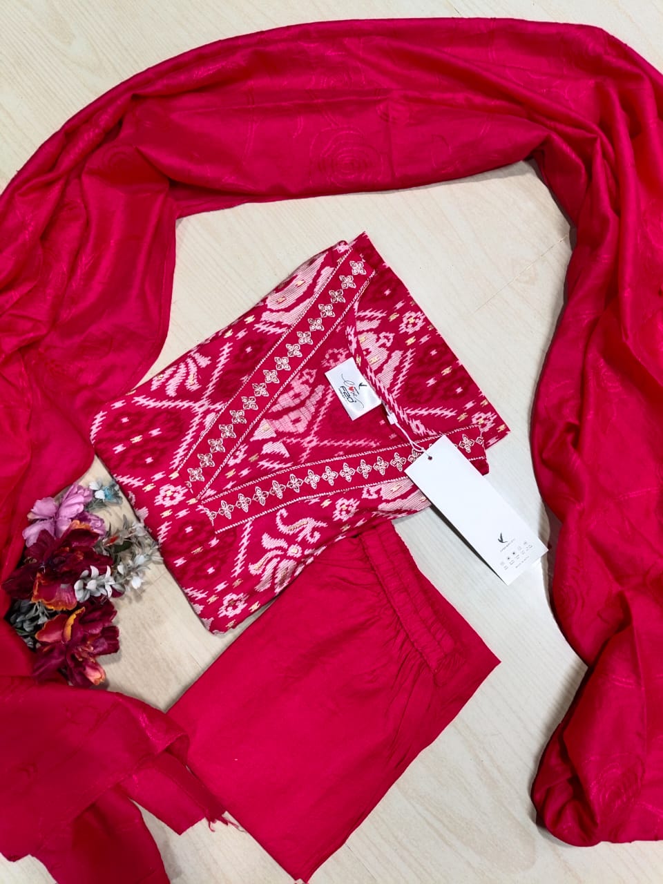 Premium Shiny Vetican Silk Kurti - SVK09