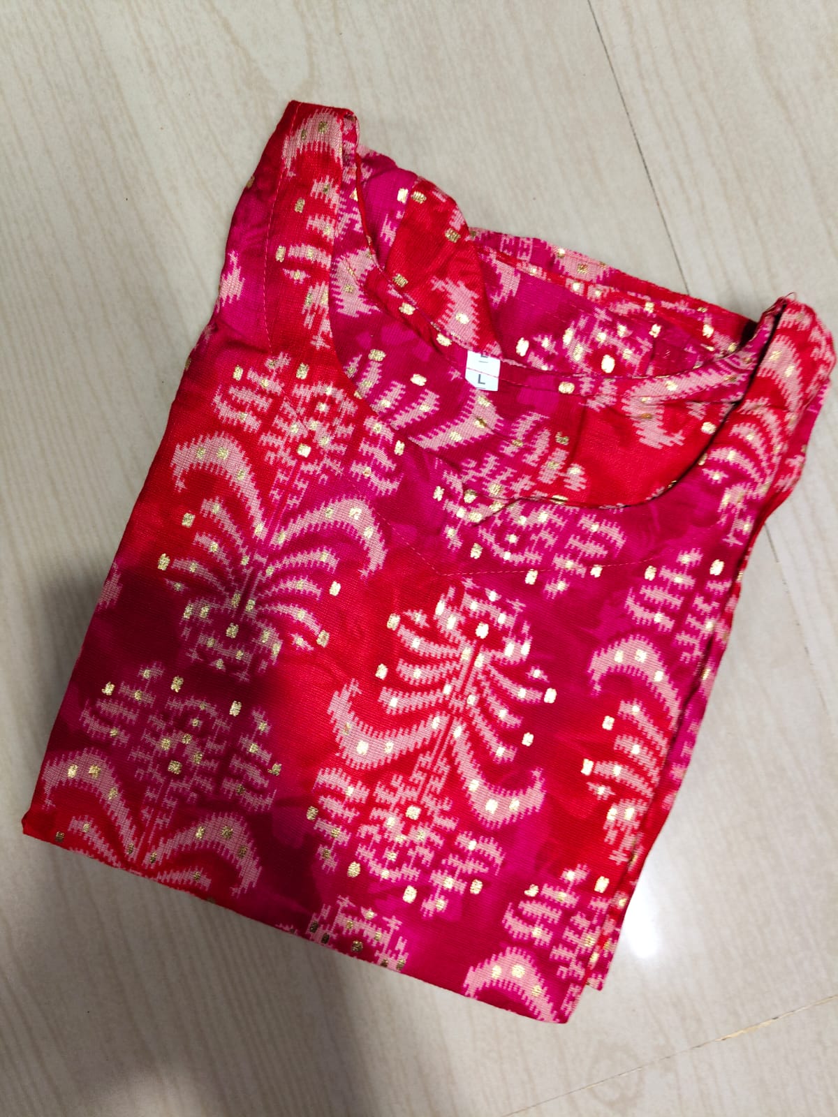 Cotton Kurti With Lining - CKL09