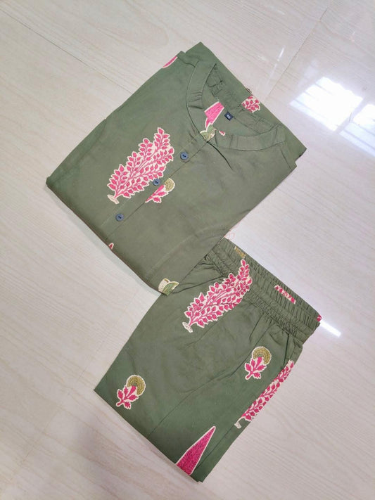 A-Line Cotton Kurti  AL09