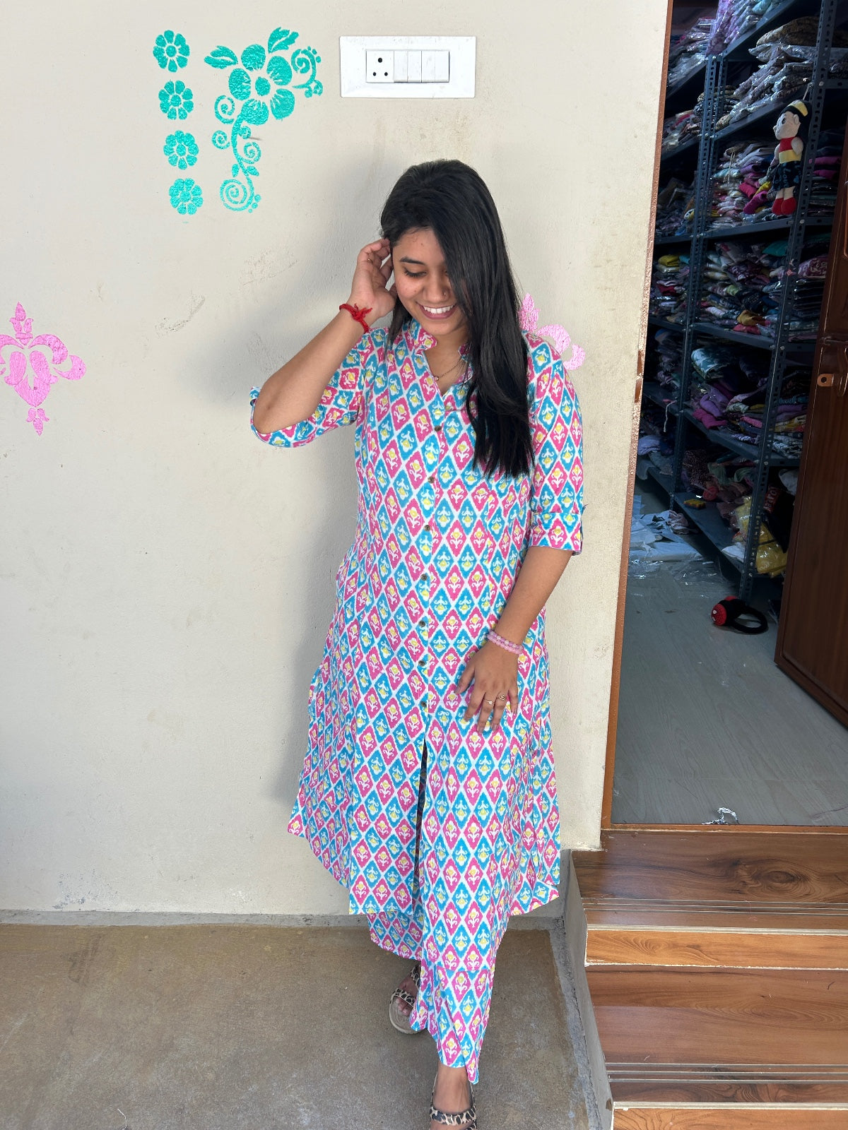 A-Line Cotton Kurti  AL101