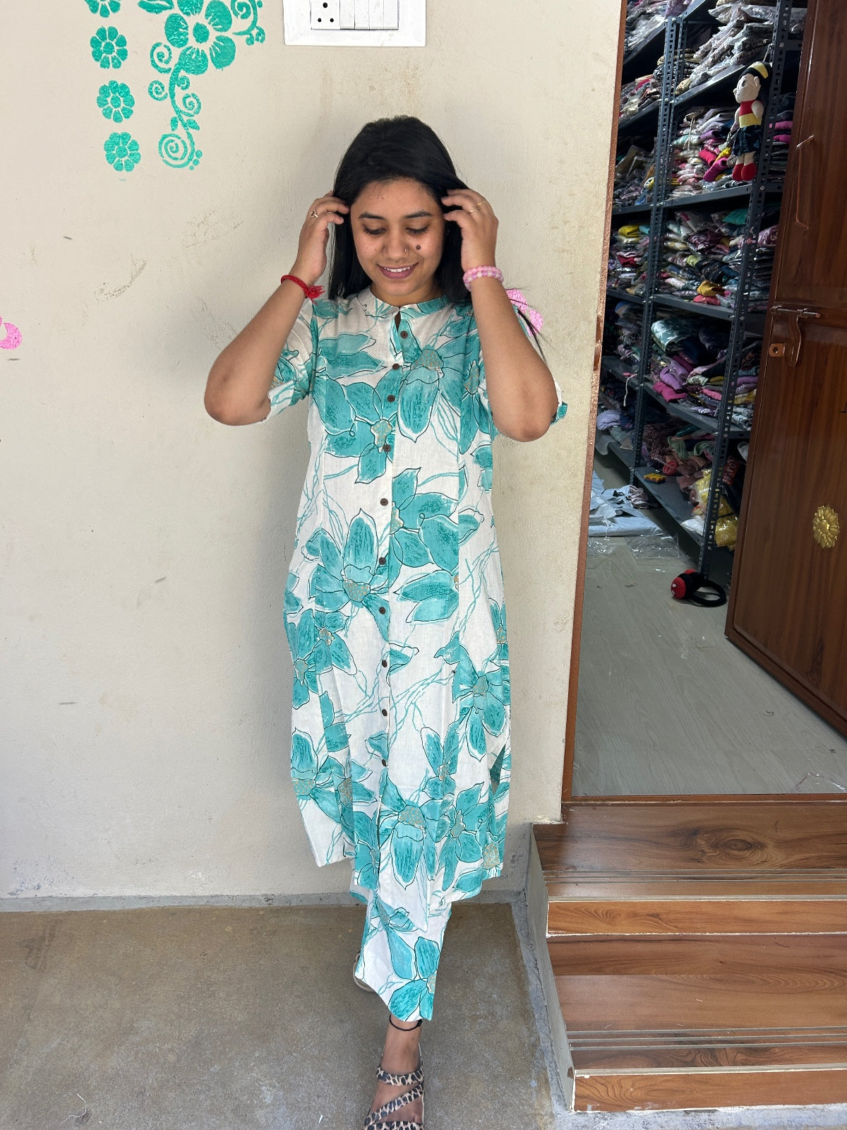 A-Line Cotton Kurti  AL102