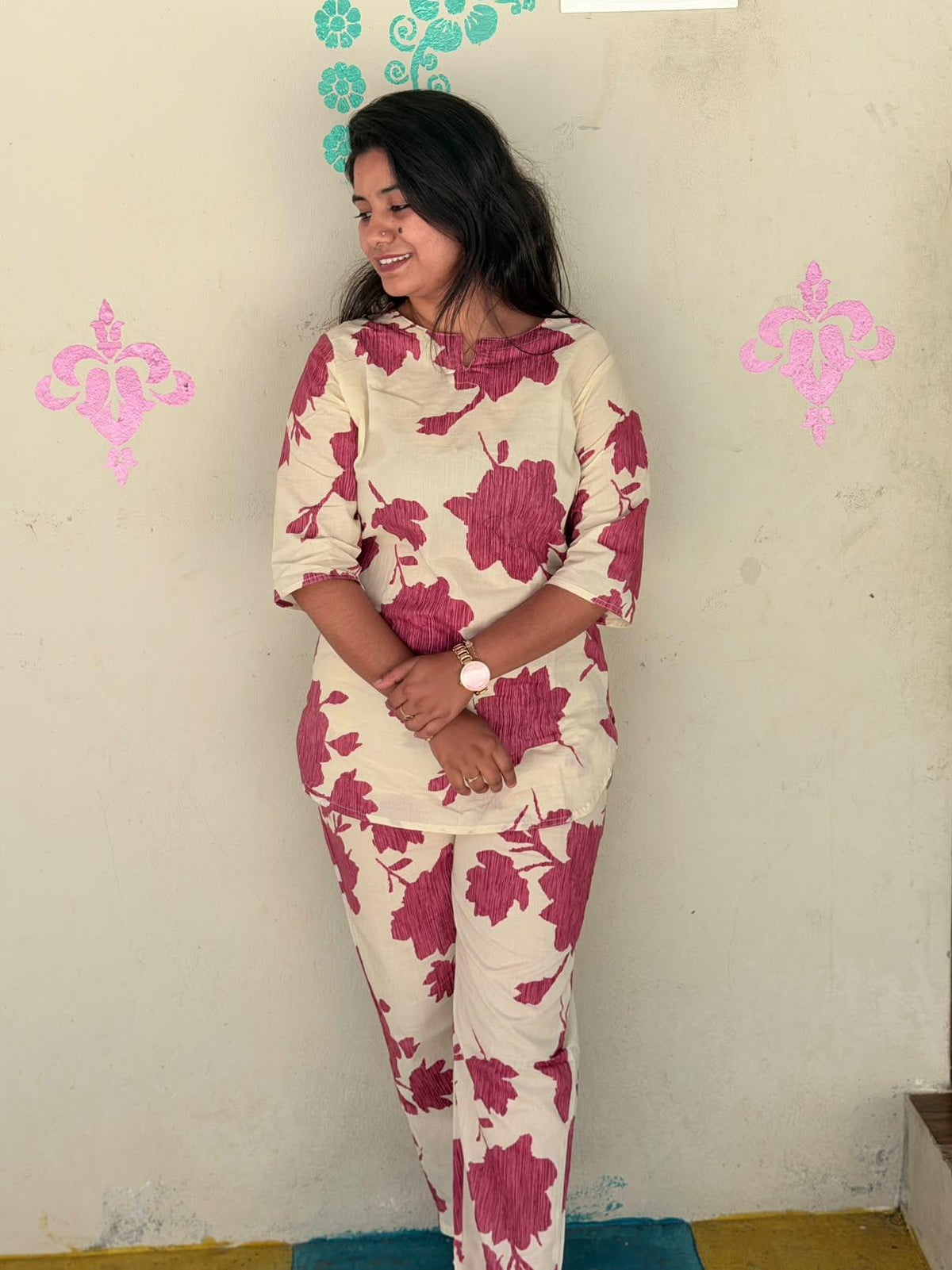Cotton Co-ord Sets  NSC110