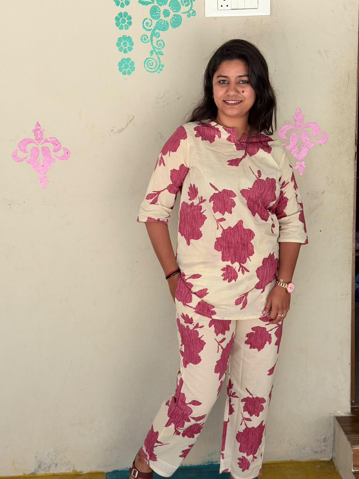 Cotton Co-ord Sets  NSC110