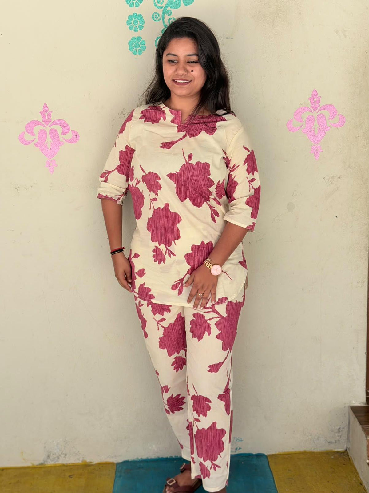 Cotton Co-ord Sets  NSC110