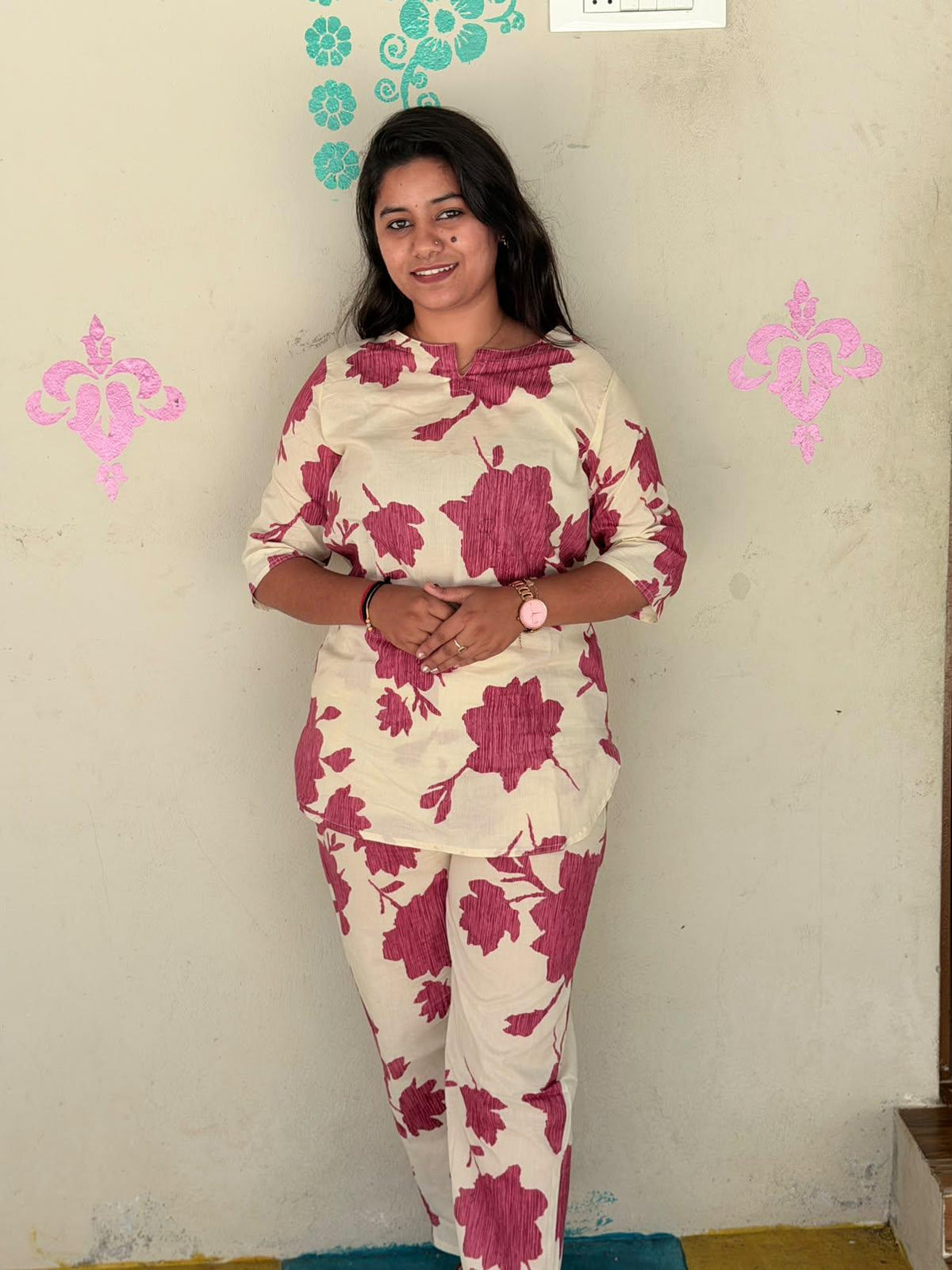 Cotton Co-ord Sets  NSC110