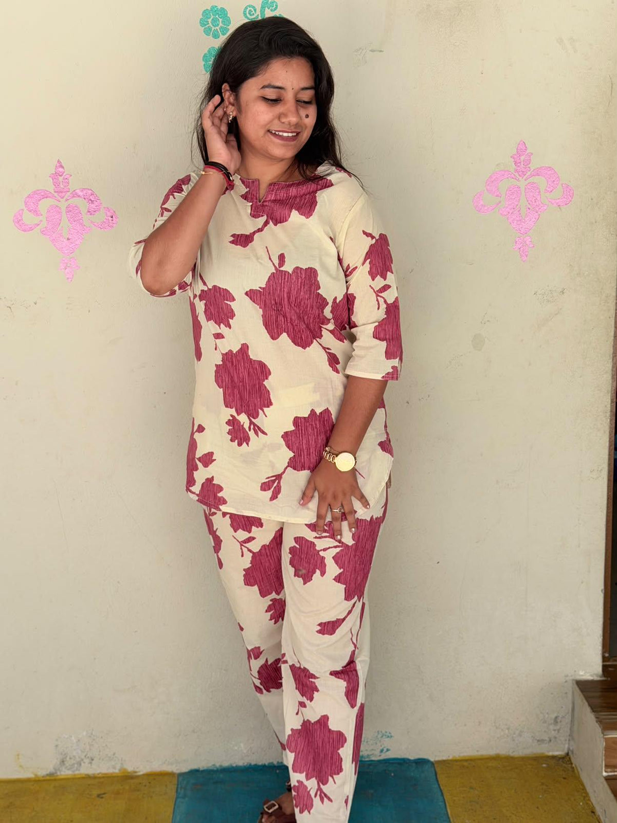 Cotton Co-ord Sets  NSC110