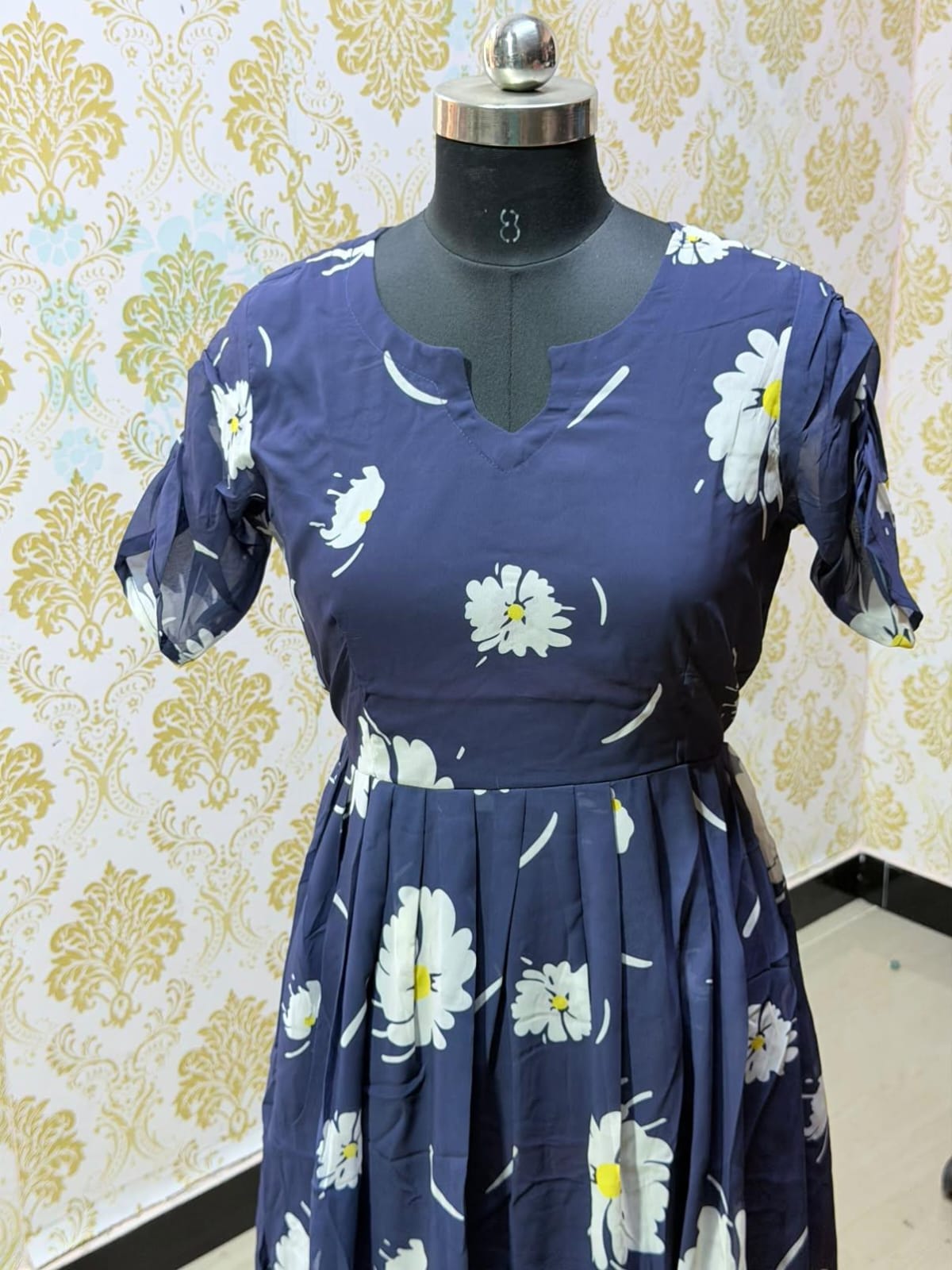 Georgette Feeding Frock FF10