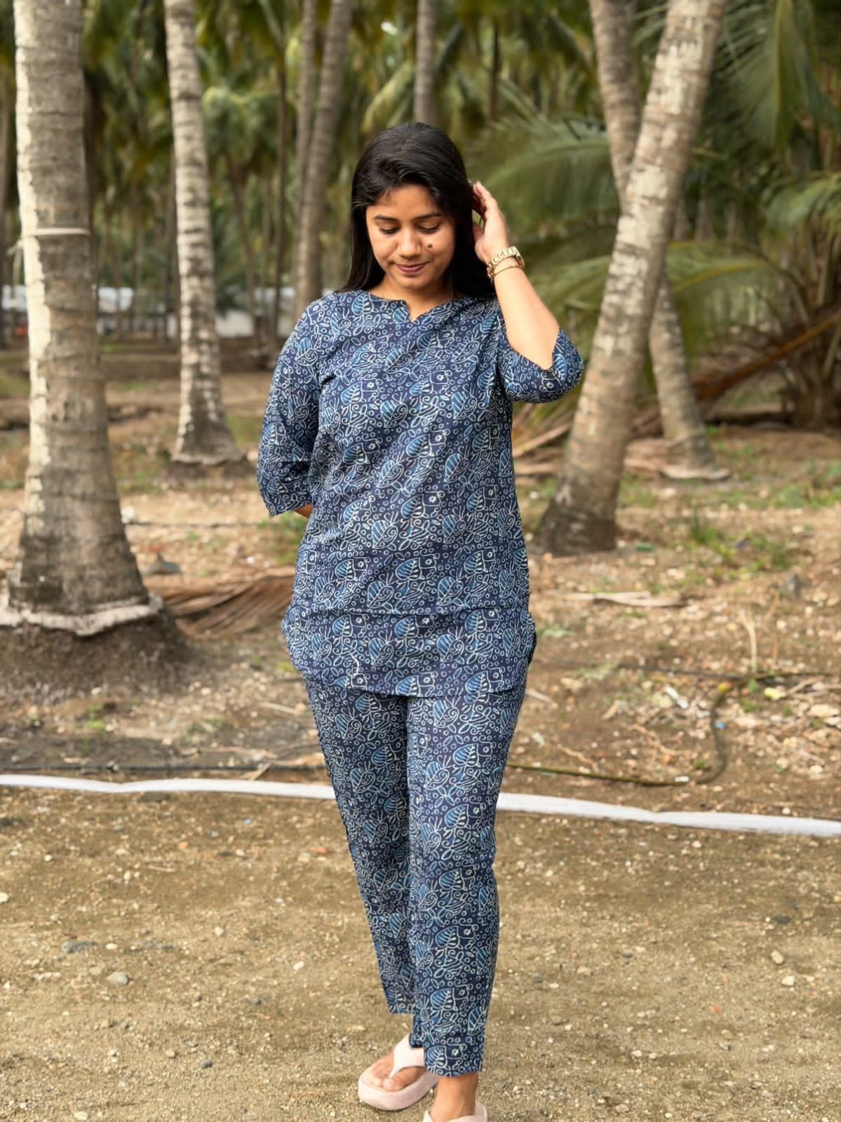 Cotton Co-ord Sets  NSC111
